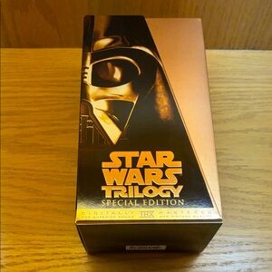 Star Wars Trilogy VHS Special Edition Collector Box - Gold/Black